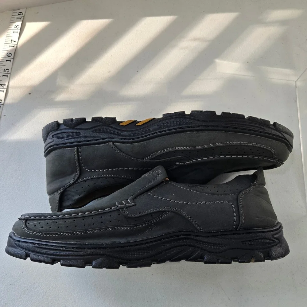 XRAY Ultimate Comfort Mens Black Slip On Loafers Shoes XRW1082 Size 13 EUR 46